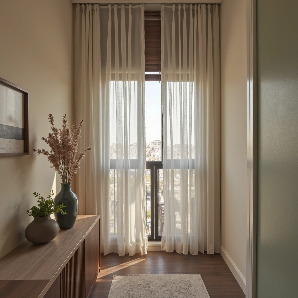 17. Stairwell Curtains