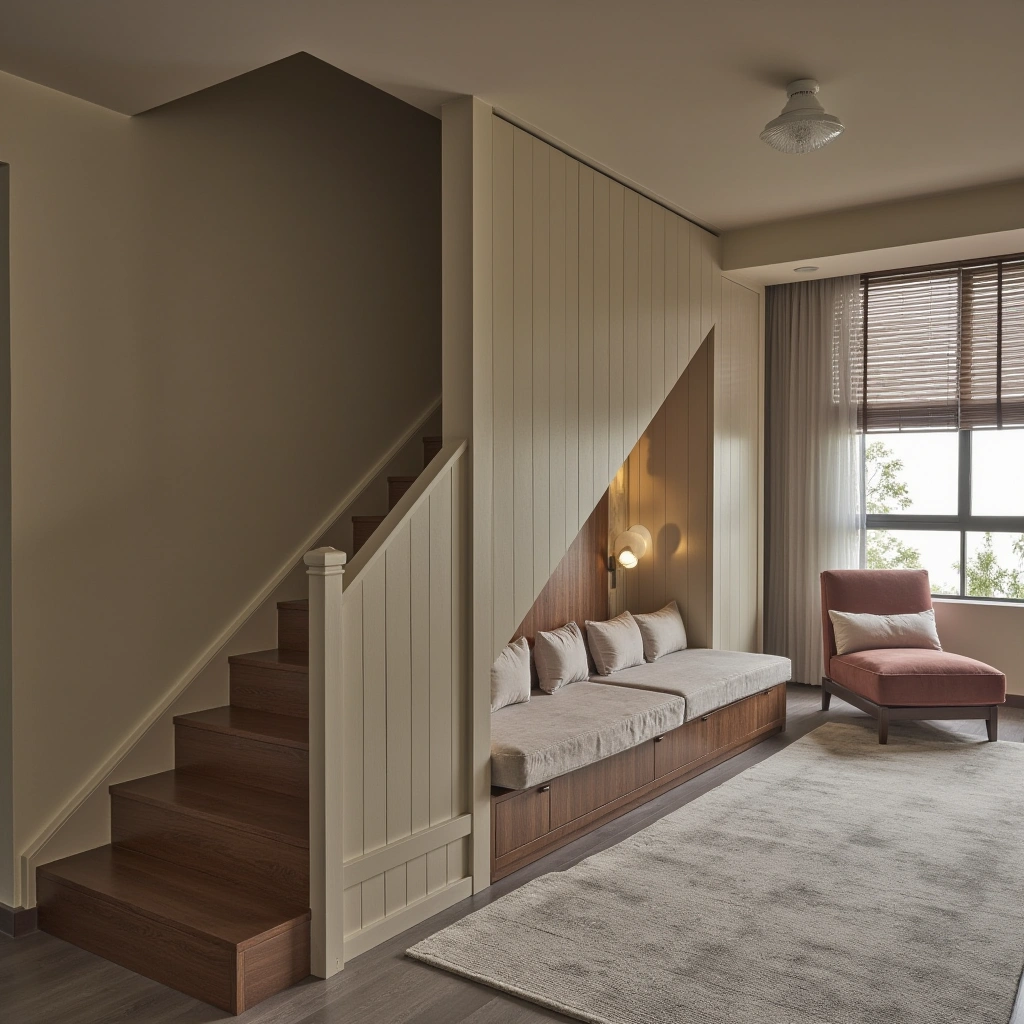 9. Under-Stairs Lounge