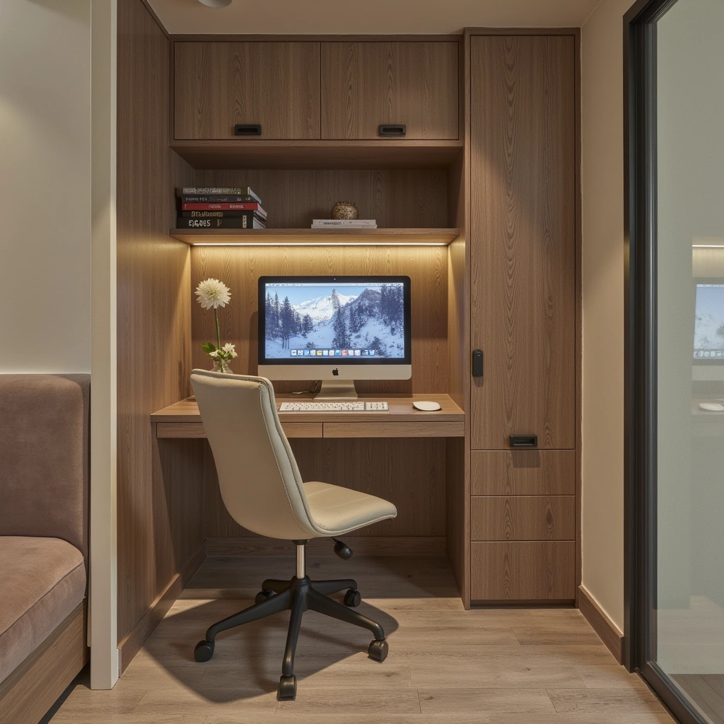 16. Under-Stairs Office