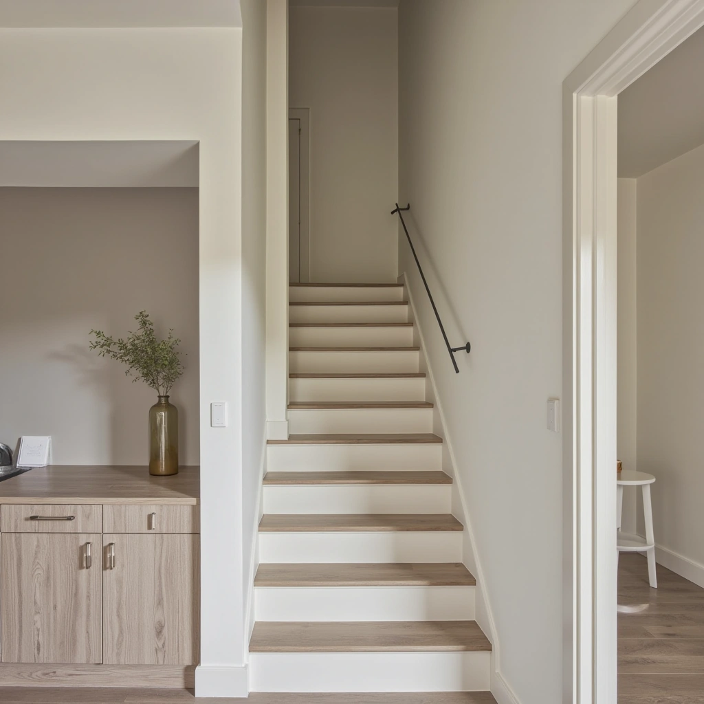 9. Scandinavian-Inspired Stairwell