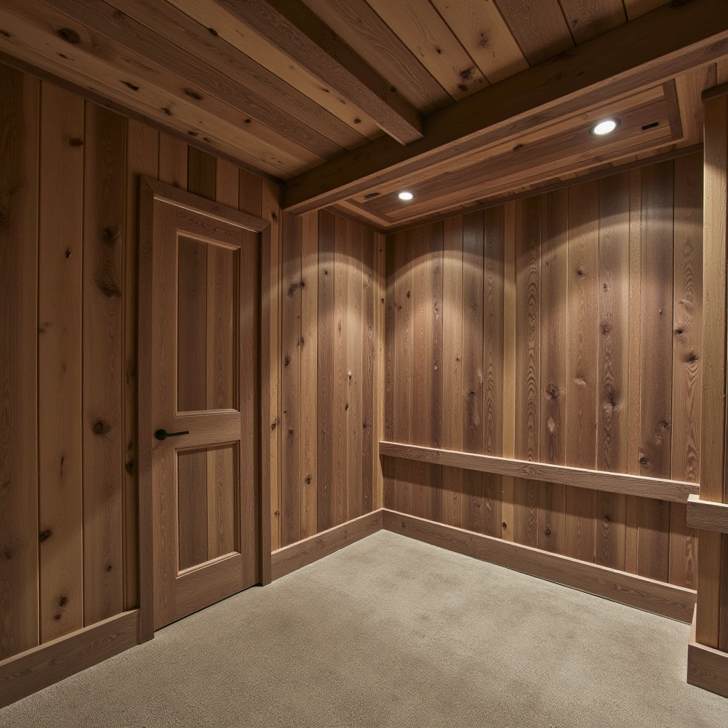 Rustic Wood Paneling