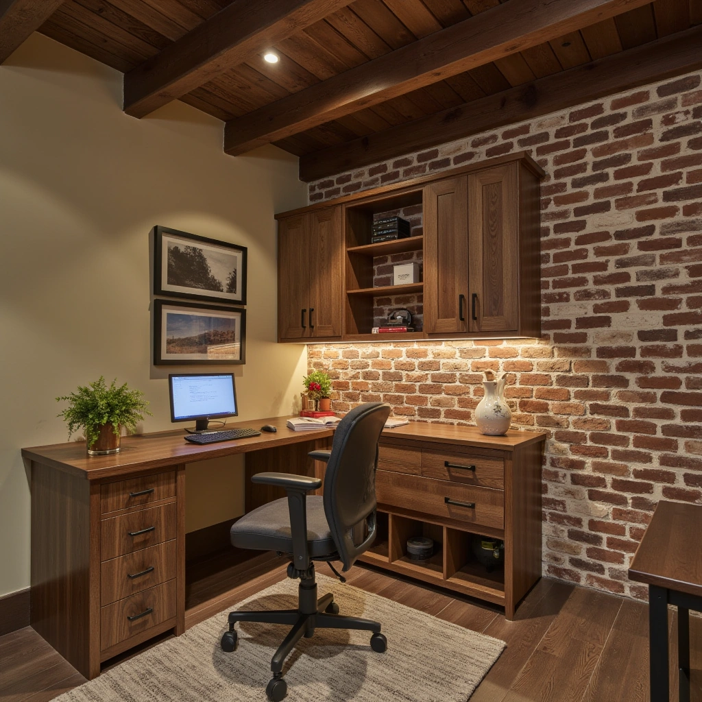 Rustic Home Office