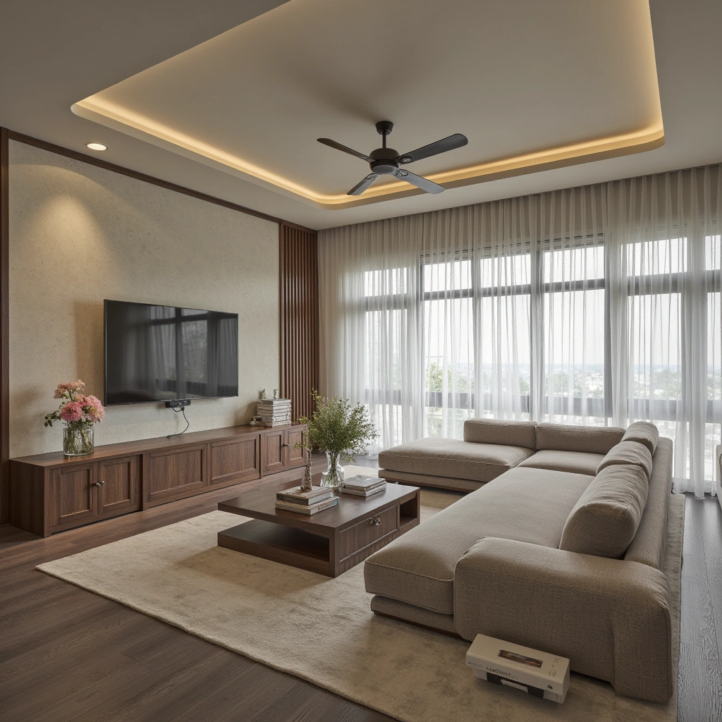 14. Transitional Living Room