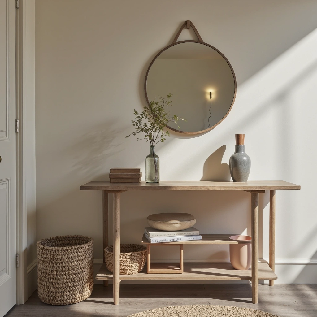 10. Console Table with a Purpose