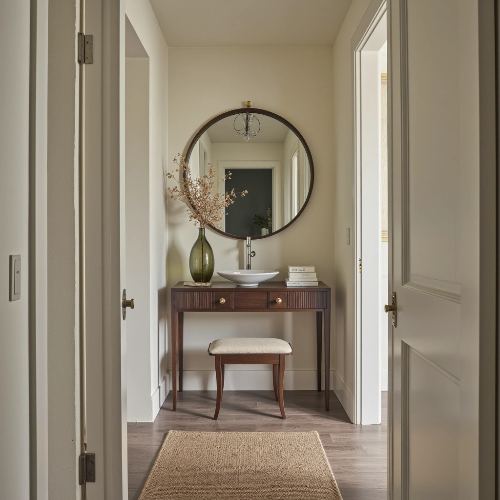 11. Use a Mirrored Vanity