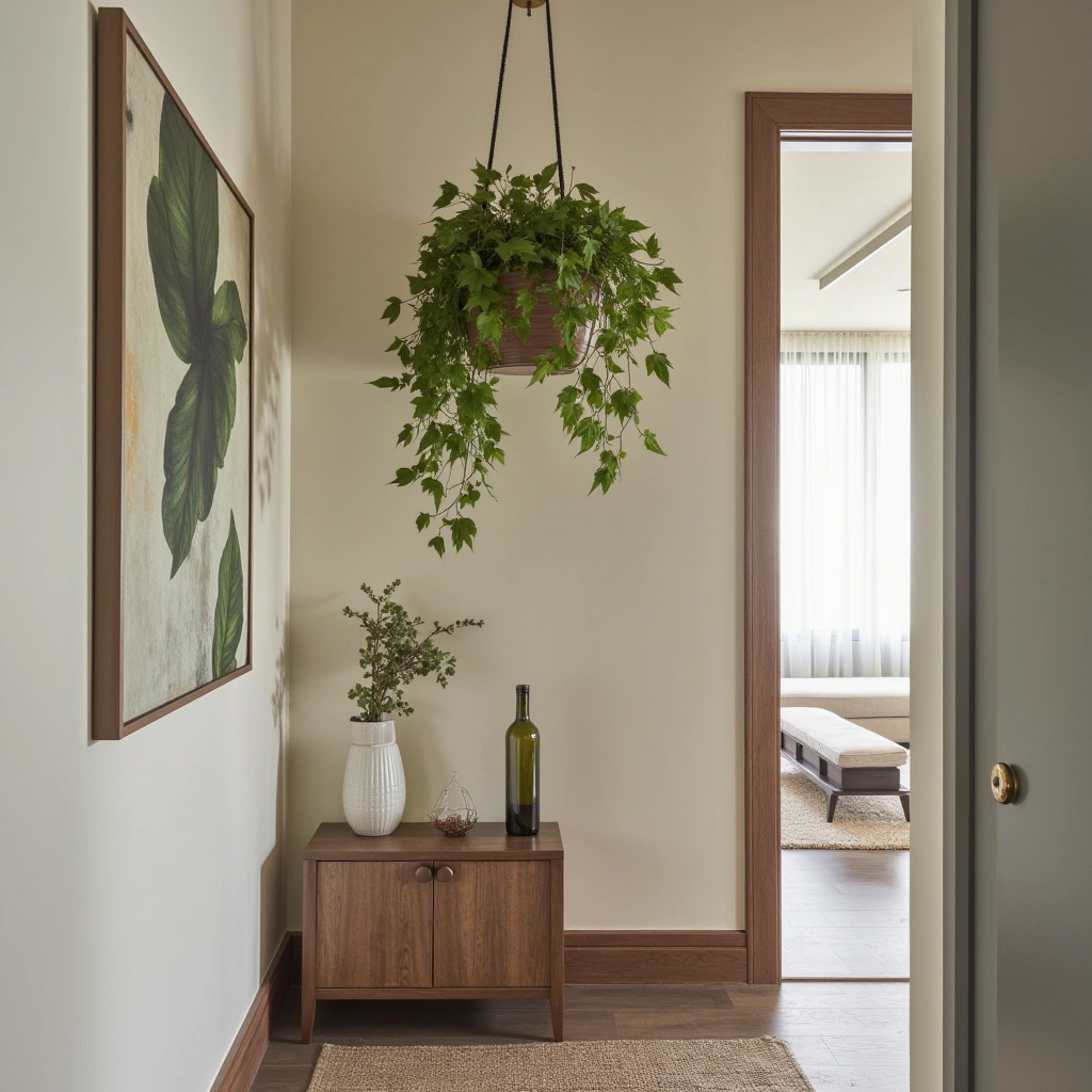 19. Use a Wall-mounted Plant