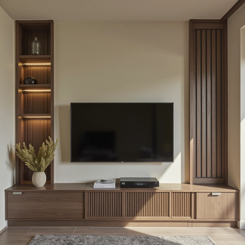 Scandinavian TV Wall