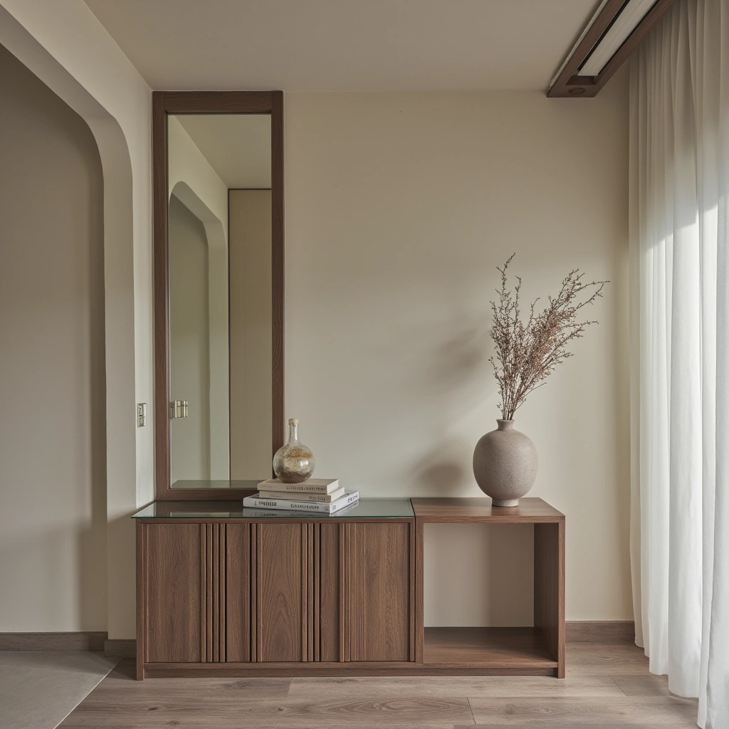 Modern Minimalist Foyer