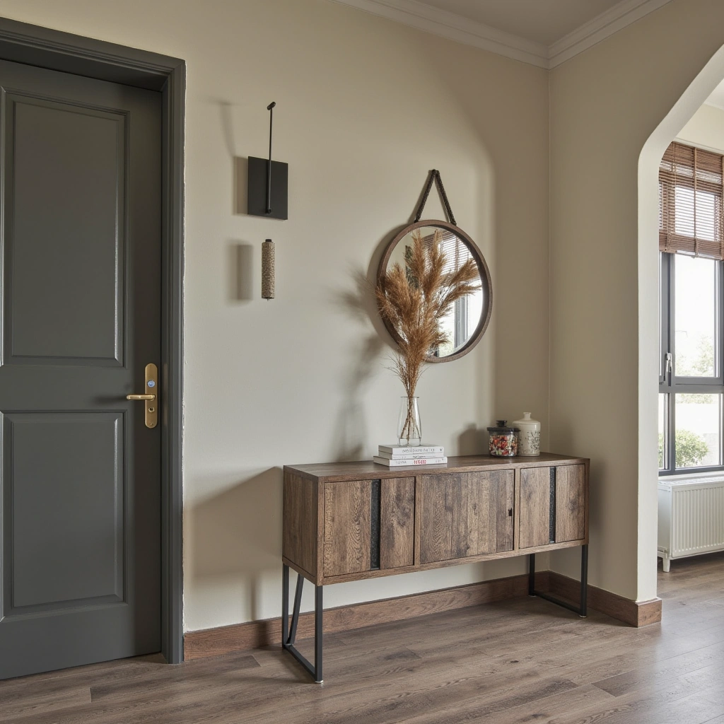 Industrial Chic Foyer