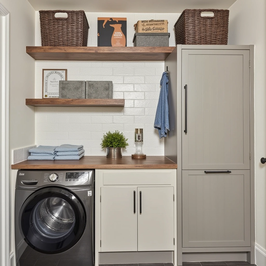 11. Industrial Chic with Metal Accents