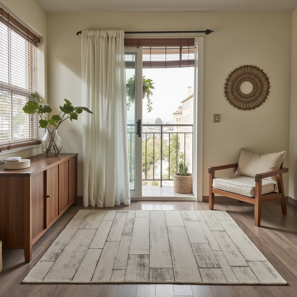 8. Farmhouse-Style Rug