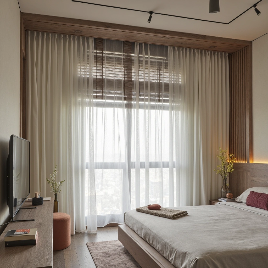 12. Farmhouse-Style Curtains