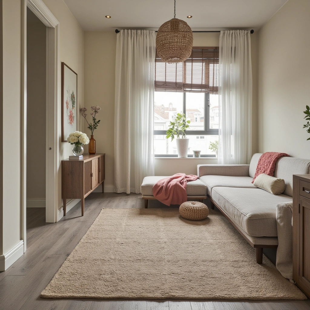 17. Farmhouse-Style Rug