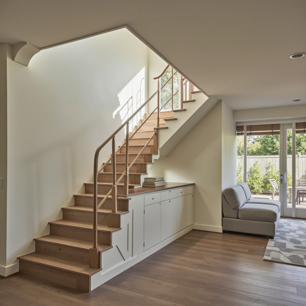 Open Risers Staircase