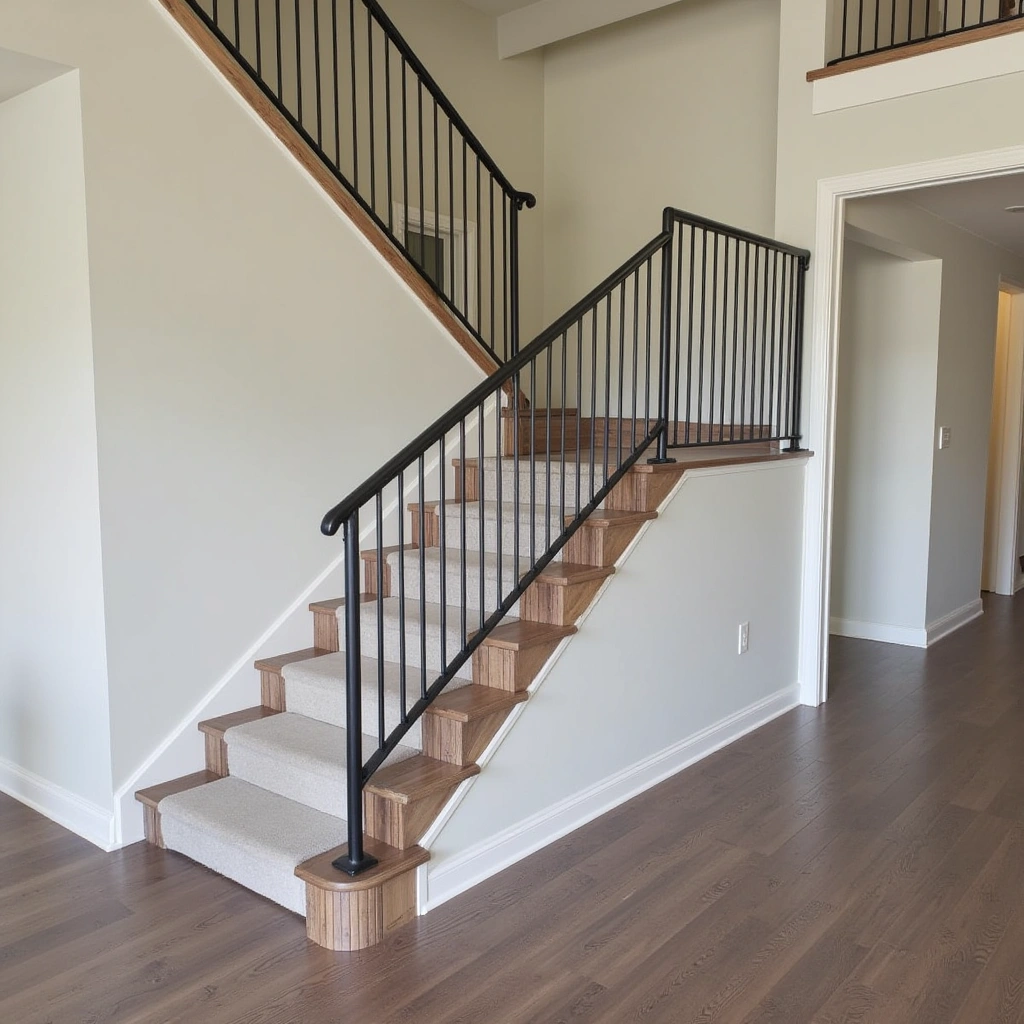 Metal Handrail Staircase