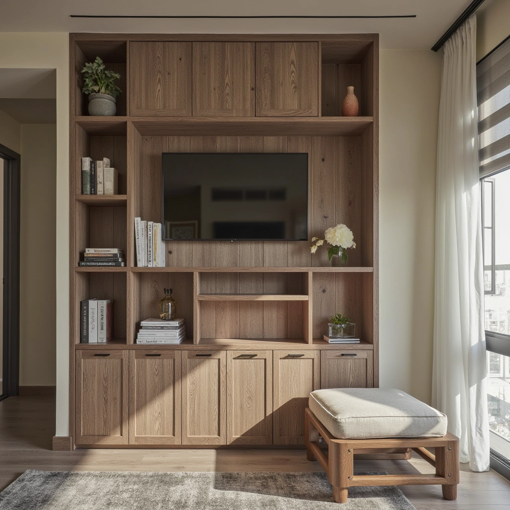 14. Incorporate a Built-In Bookshelf