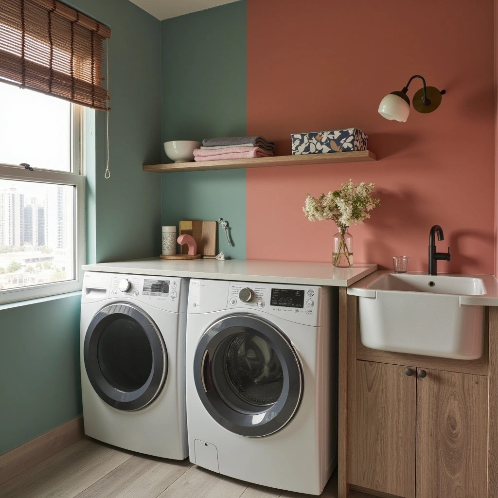 Add a Pop of Color with a Statement Wall