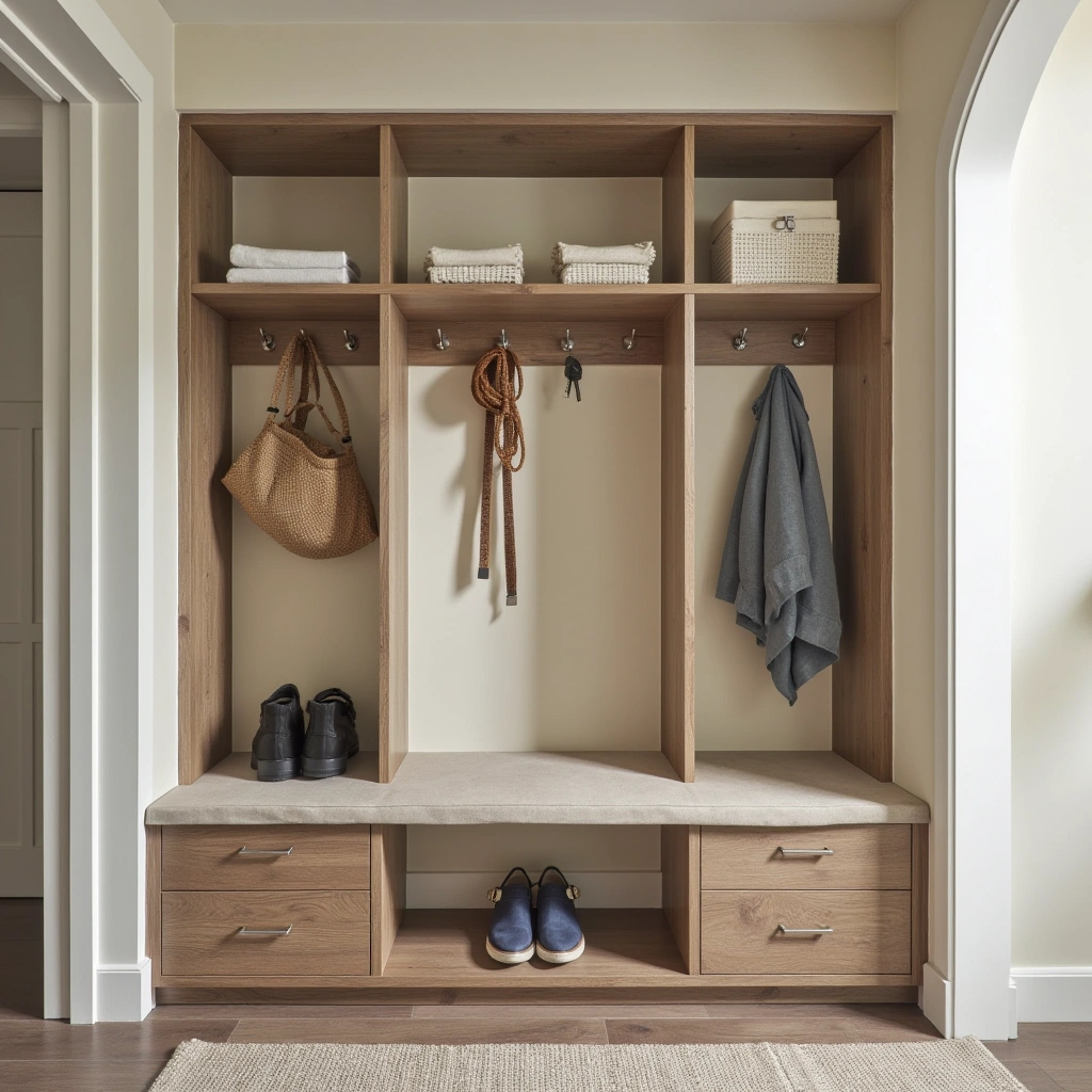 7. Incorporate a Sliding Shoe Storage Unit