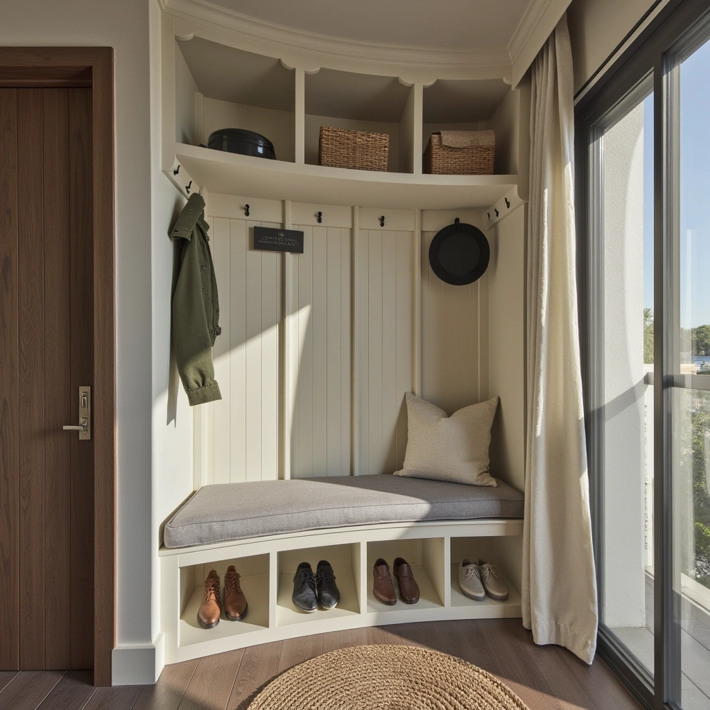 9. Create a Mudroom Nook