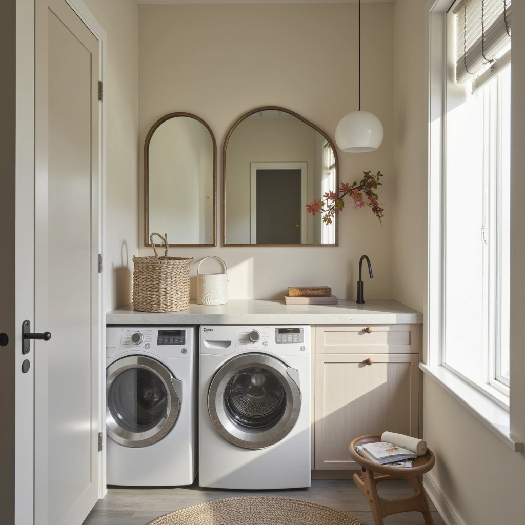 Use a Mirror to Create the Illusion of Space