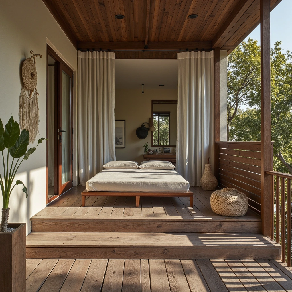 2. Boho-Chic Deck